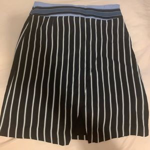 Navy Blue Loft Wrap Skirt